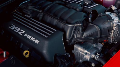 392 Hemi V8 engine